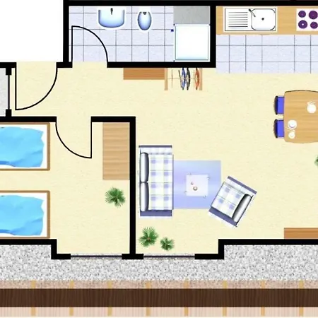 Lejlighed Tammwarftshof Ferienwohnung Suderoog Pelvorm